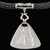 Silver with hematite beaded collar